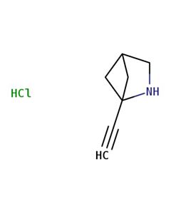 Astatech 1-ETHYNYL-2-AZABICYCLO[2.1.1]HEXANE HYDROCHLORIDE; 1G; Purity 95%; MDL-MFCD31381424